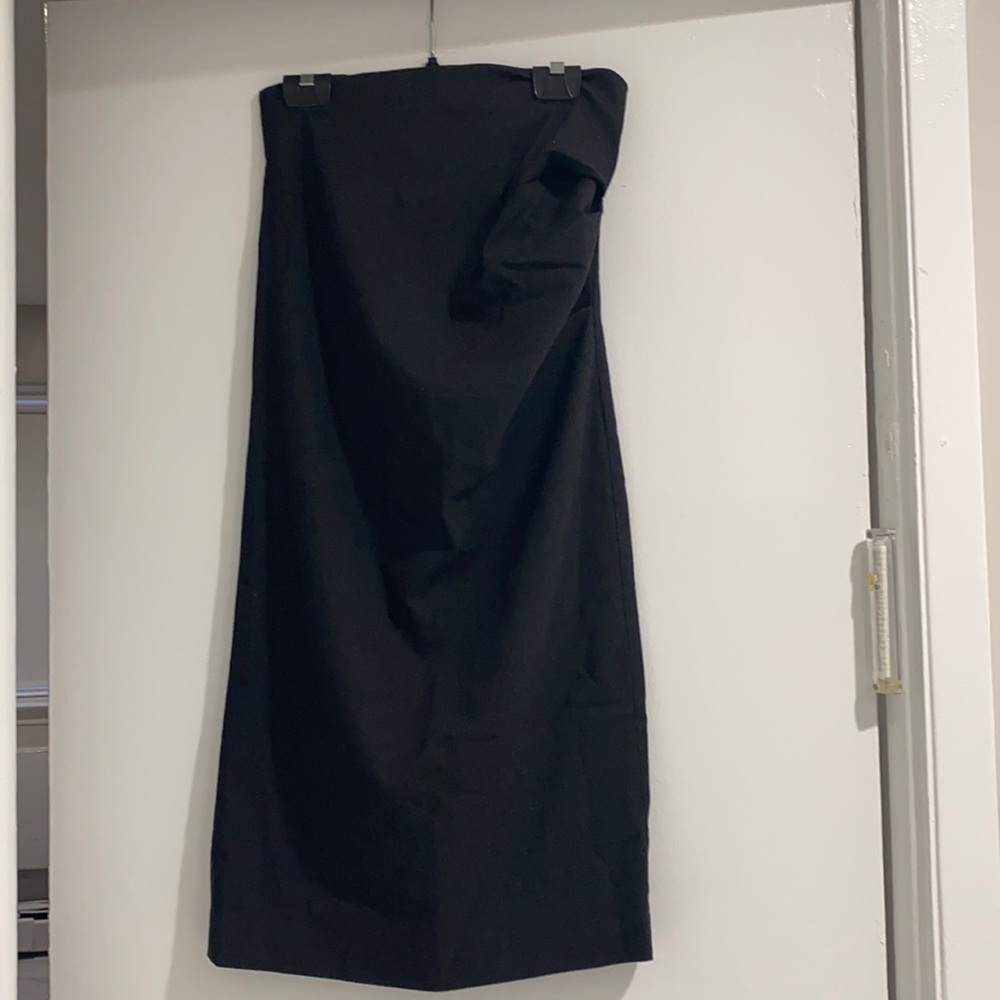 Zara gray midi skirt